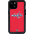 NHL Washington Capitals Solid Background iPhone 15 Plus Waterproof Case